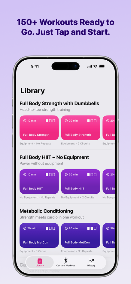 Workout library